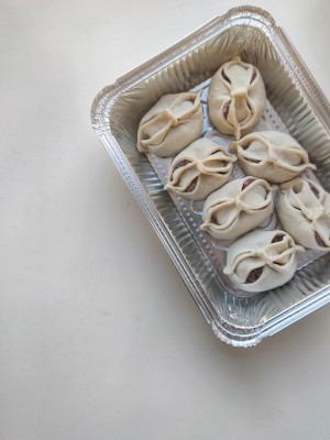 Манты с тыквой