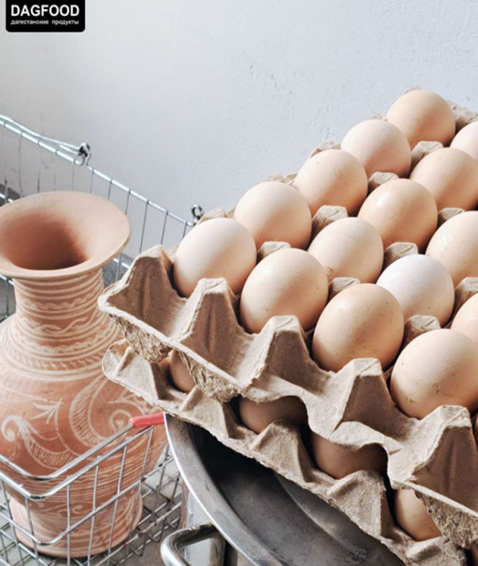 Домашние яйца 10шт с.Новолак